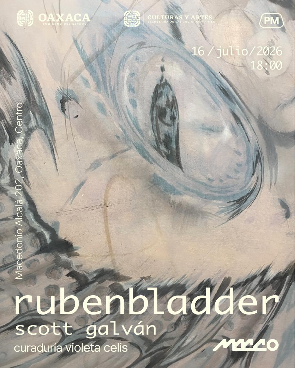 Flyer de rubenbladder, de Scott Galván